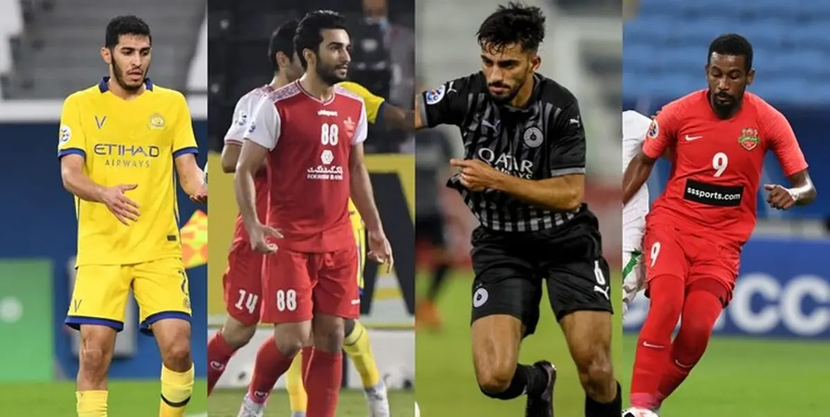4 مدافع پرسپولیس نامزد برترین مدافعان لیگ قهرمانان آسیا 2020 شدند+عکس