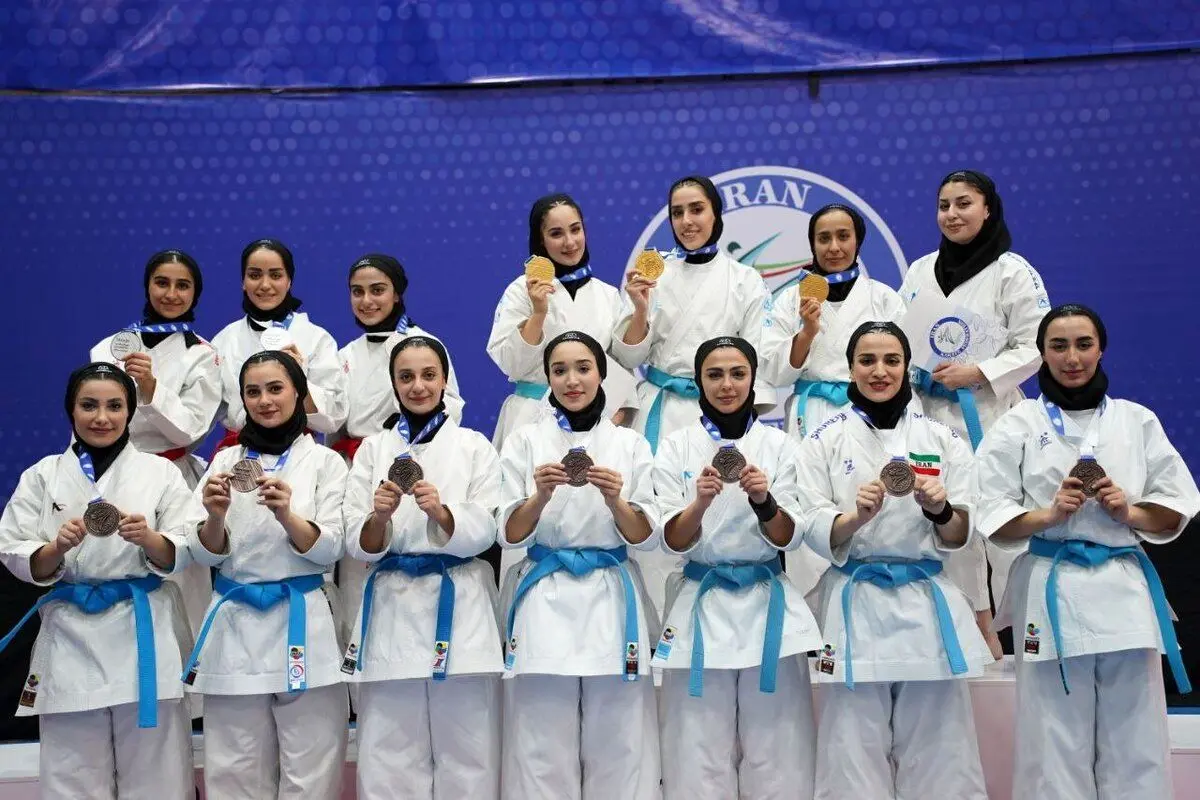 پایان انتخابی تیم ملی کاراته بانوان با قهرمانی تیم رباط‌کریم