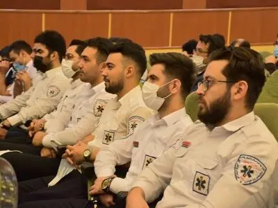 همایش تجلیل از مدافعان سلامت در اردبیل+عکس