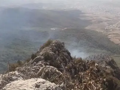 مهار کامل آتش سوزی در ارتفاعات جنگلی نیلکوه گالیکش