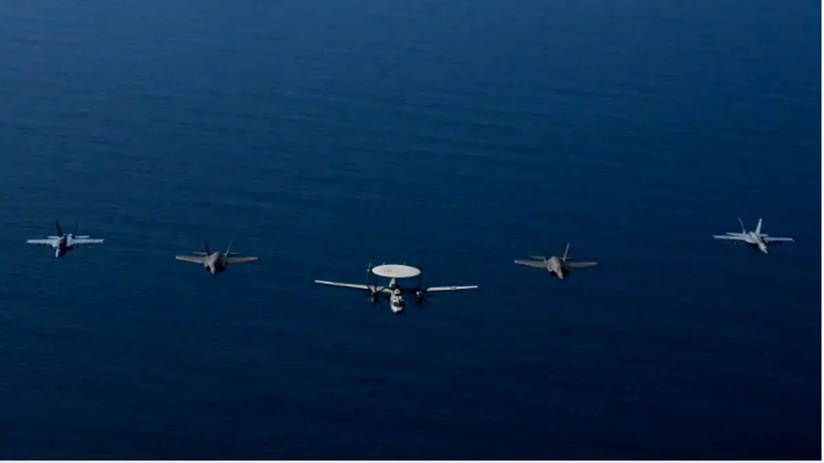 آمریکا در حال آماده‌سازی برای حمله به ایران با استقرار ۵۰ جنگنده پیشرفته