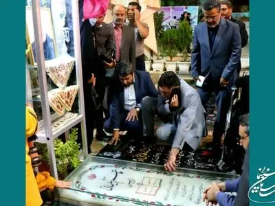 زیارت رییس سازمان سینمایی از مزار شهید قاسم سلیمانی