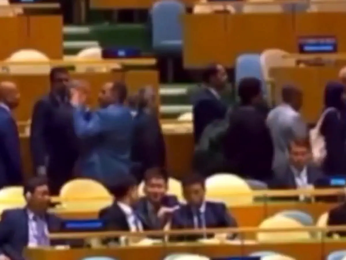 ده‌ها هیأت پیش از سخنرانی نتانیاهو سالن را ترک کردند