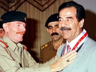 Saddam's eldest daughter Raghad on most wanted list