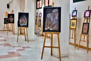 یک تابلوی ایرانی پس از ۴۰ سال دوباره نقاشی شد + عکس