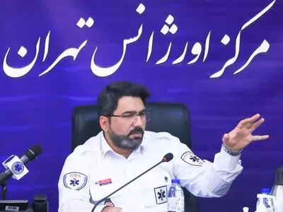 انتقال  ۱۸۰ بیمار از بیمارستان‌های شهرستان‌های استان تهران به بیمارستان‌های مرجع از طریق اورژانس هوایی