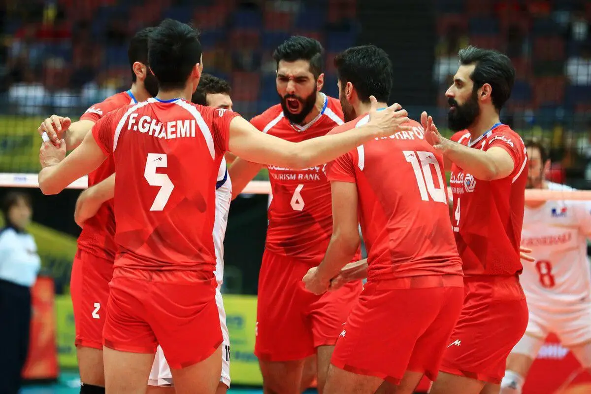 ایران در رتبه هشتم رده‌بندی جهانی والیبال