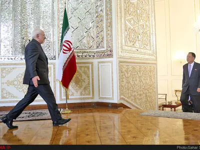 دیدار وزیر خارجه کره شمالی با محمدجواد ظریف