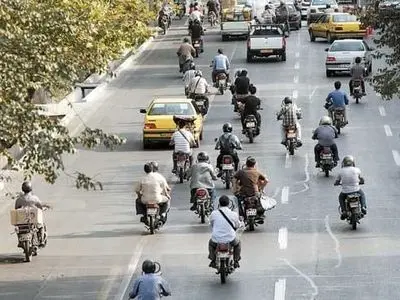 تردد بیش از ۴ میلیون موتورسیکلت در شهر تهران/ اغلب موتورسیکلت‌ها به سن فرسودگی رسیده‌اند