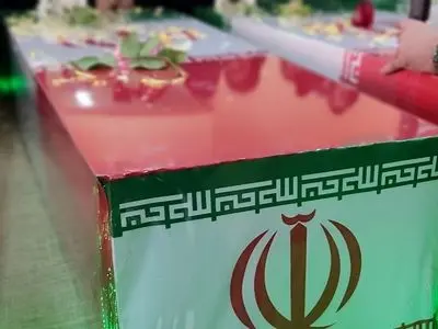 تشییع ۶شهید گمنام در آذربایجان غربی