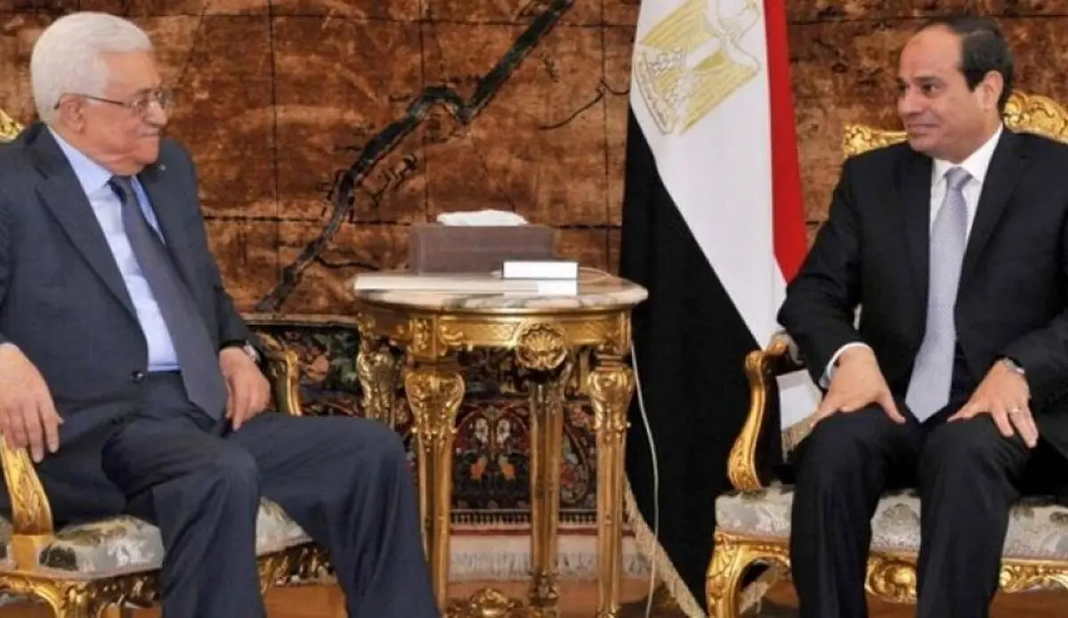 دیدار محمود عباس با عبدالفتاح السیسی