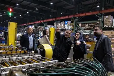 گزارش تصویری بازدید دبیرکل انجمن صنایع لوازم خانگی ایران از کارخانه ایران رادیاتور _۱