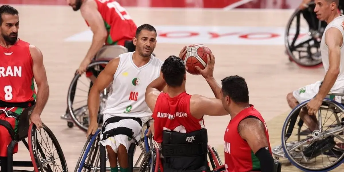 خلاصه بسکتبال با ویلچر ایران 81 - الجزایر 47
