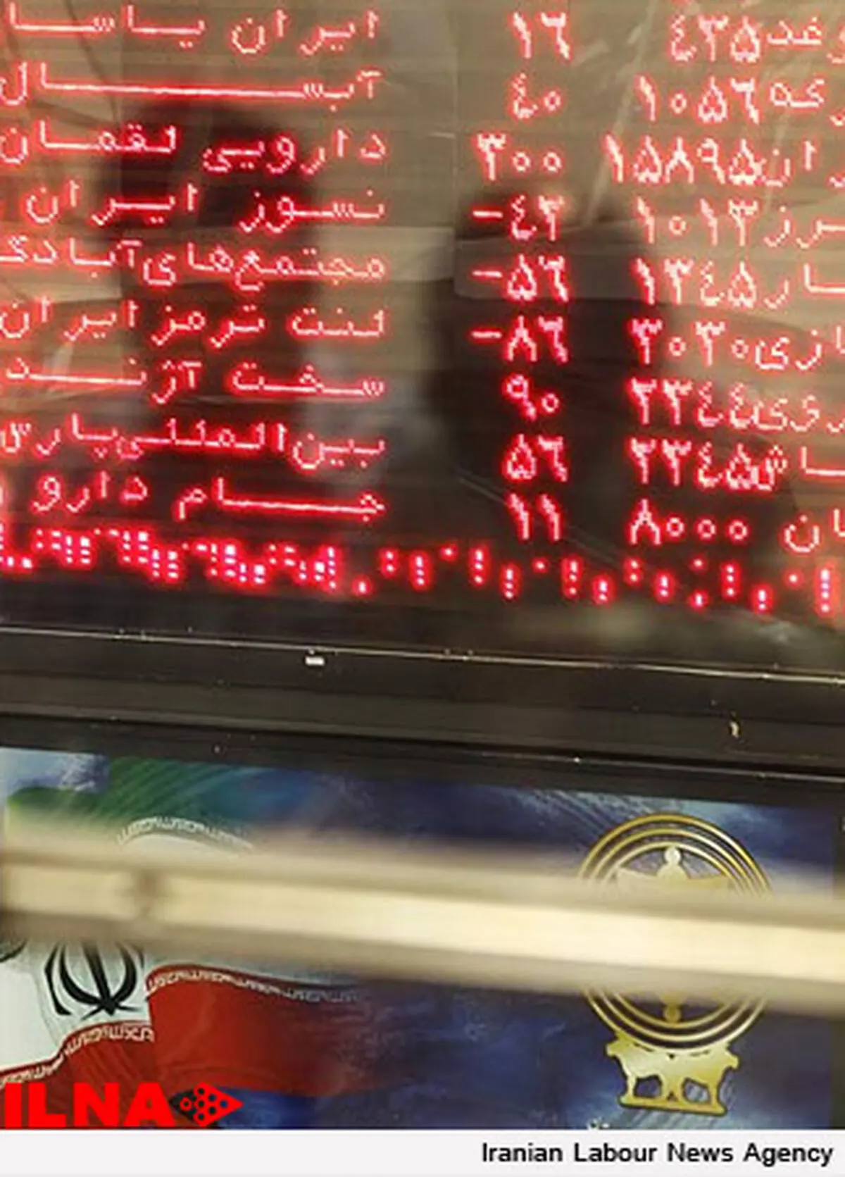 بورس قرمز پوش شد