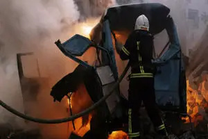  مصدومیت 7 تن در پی حمله موشکی روسیه به اوکراین