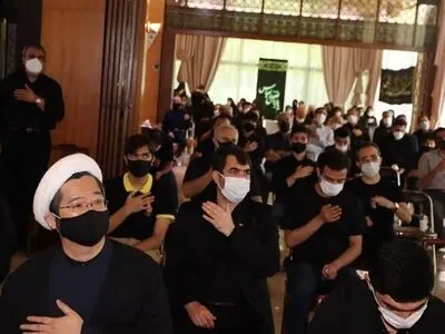 مراسم عزاداری اباعبدالله الحسین در محل سفارت ایران در ژاپن برگزار شد 