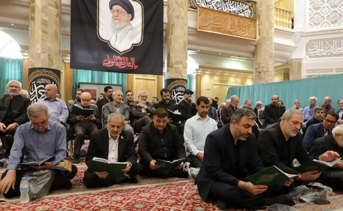 حضور وزیر آموزش‌وپرورش در مراسم ختم مادر شهیدان مظفر