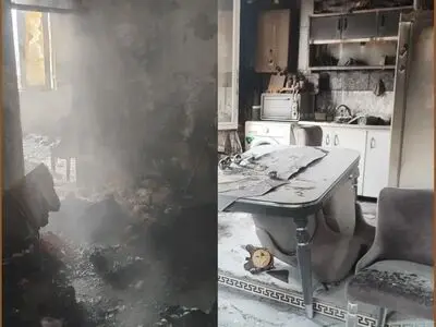 یک فوتی در آتش‌سوزی ساختمان مسکونی در کرمانشاه
