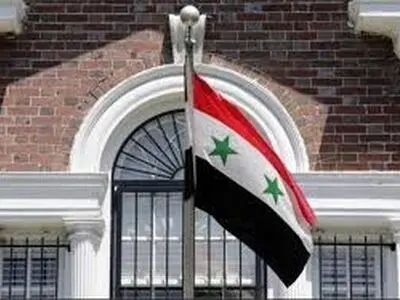 بعد از ۱۱ سال سفارت سوریه در آمریکا بازگشایی شد/فیلم