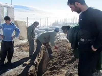 تامین آب شرب سالم روستای جوره کندی