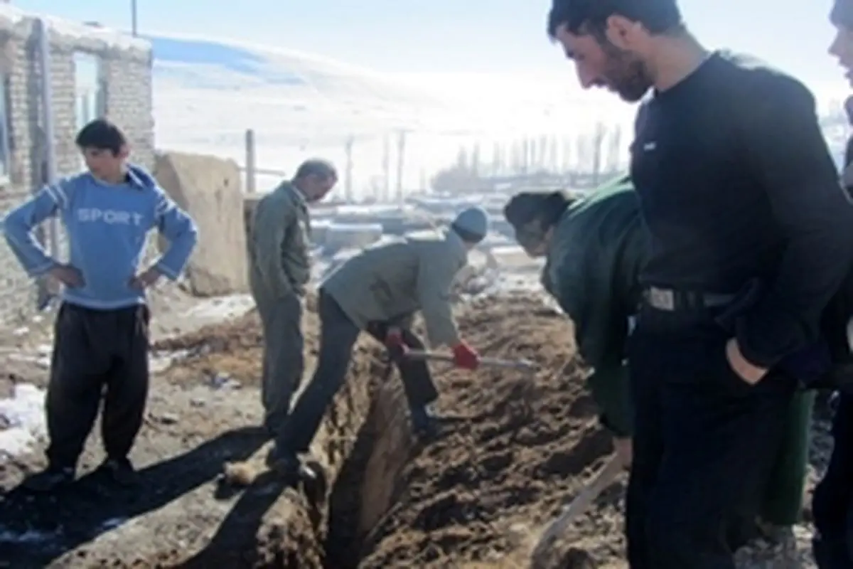 تامین آب شرب سالم روستای جوره کندی