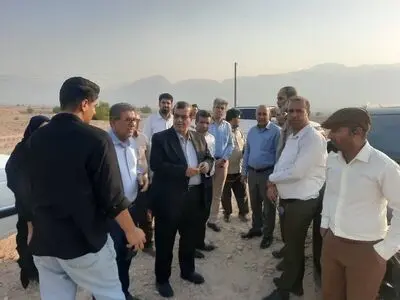 تاسیسات شیرین سازی طرح انتقال آب به جناح و بستک ۶۰ درصد پیشرفت فیزیکی دارد