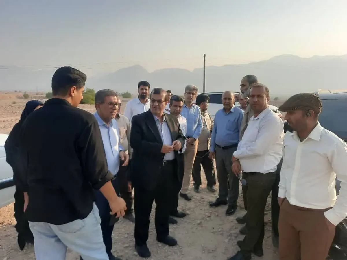تاسیسات شیرین سازی طرح انتقال آب به جناح و بستک ۶۰ درصد پیشرفت فیزیکی دارد