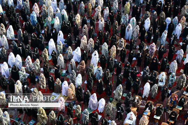 نماز عید بندگی در استان قزوین اقامه شد