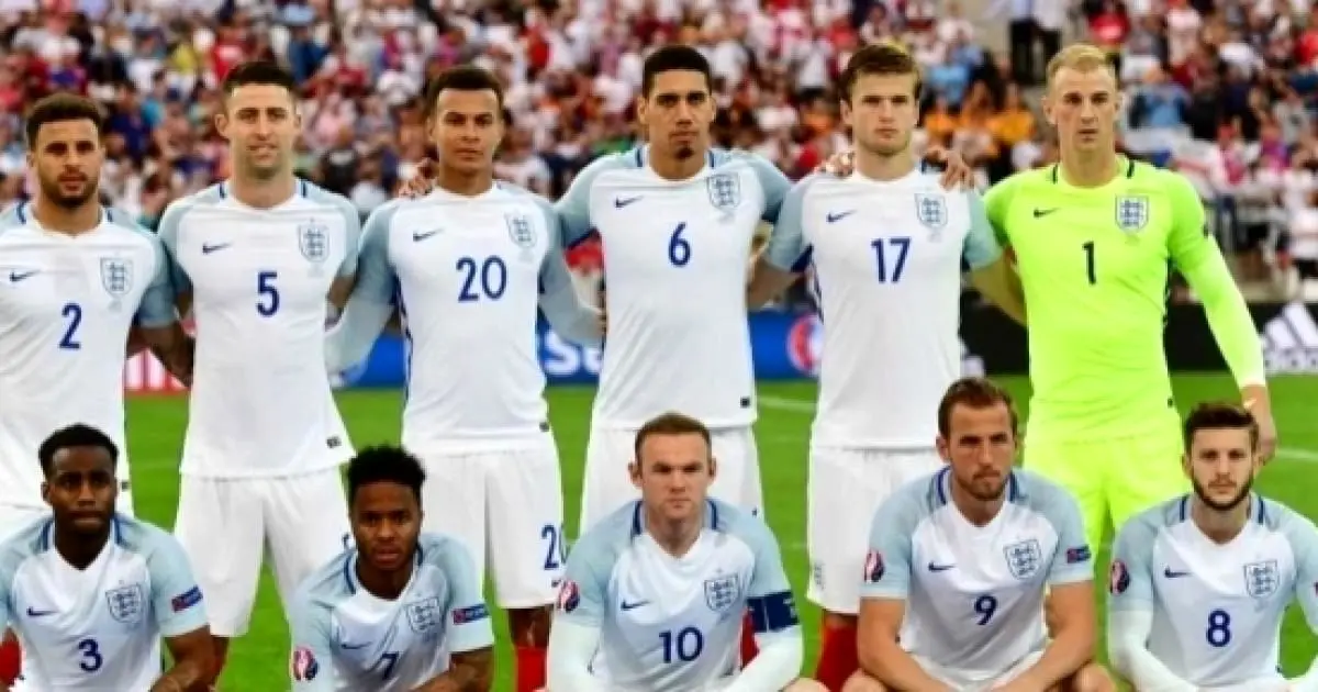پوستر تیم ملی انگلیس برای تقابل با ایران