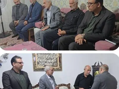 دیدار مسئولان استان کرمانشاه با خانواده‌های معظم شهدای دفاع مقدس