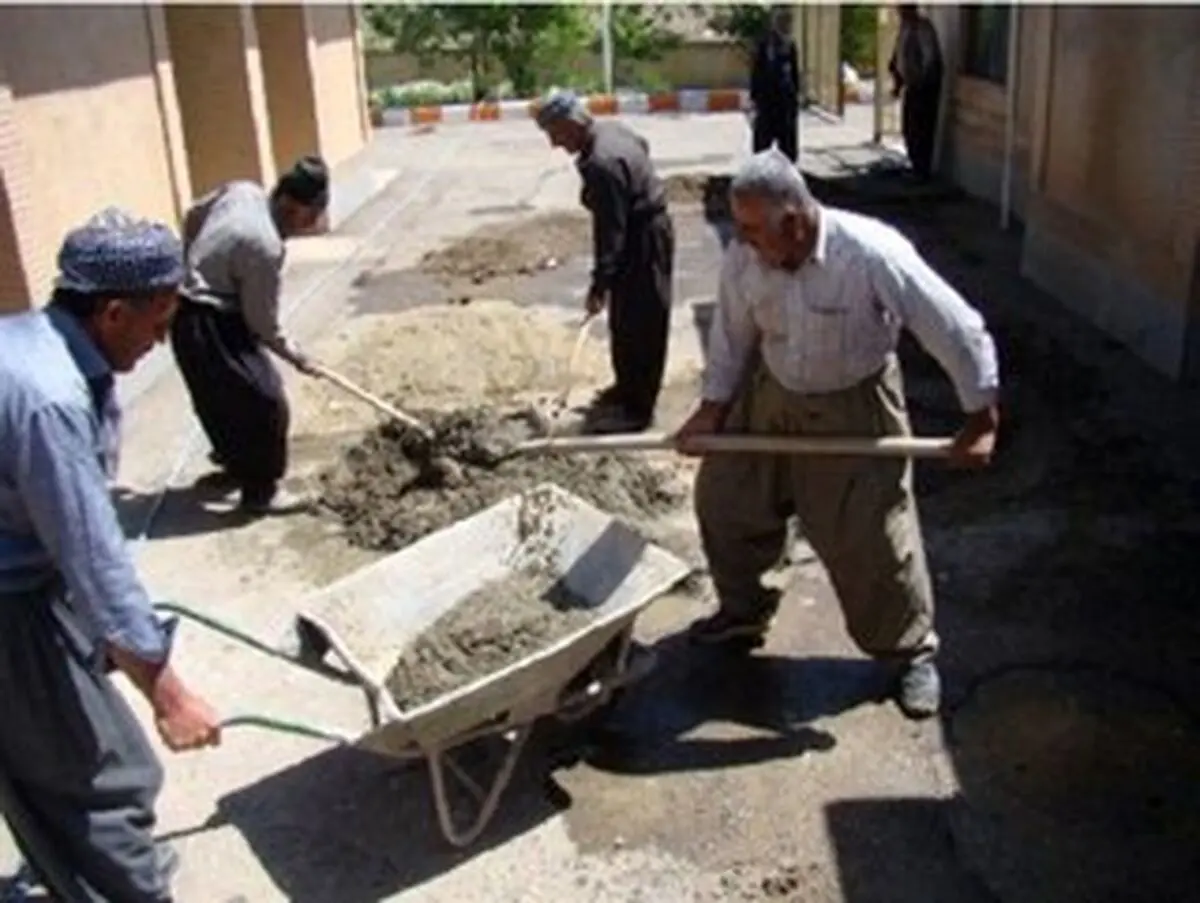  ۸۰۰ کارگر ساختمانی میاندوآب بی بهره از خدمات تأمین اجتماعی 