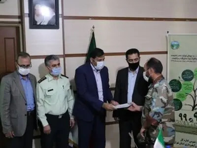 تقدیر از جنگل‌بانان نمونه استان تهران