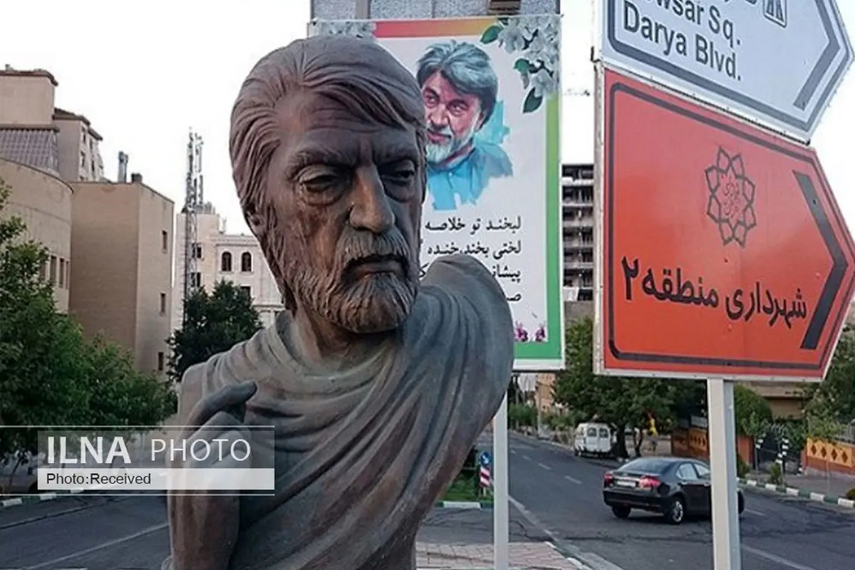 امیدی به پیدا شدن مجسمه قیصر امین‌پور نیست/ مجمسه‌های برنزی دزدیده شده، آب می‌شوند