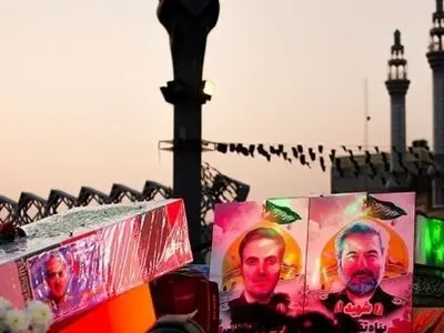 وداع با شهیدان عطایی و تقی‌زاده در دانشگاه جامع امام حسین (ع)