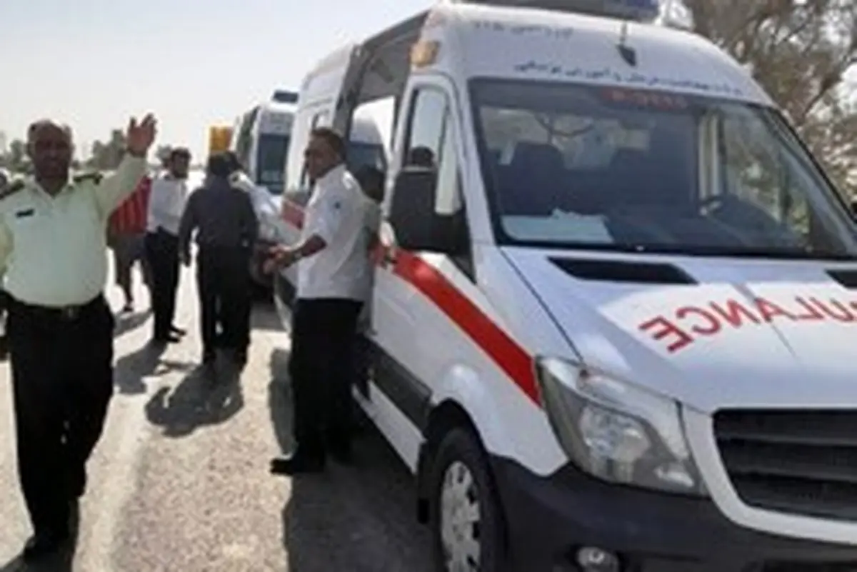 ۲۵ کشته و زخمی در برخورد یک دستگاه اتوبوس با کامیون در خوزستان 