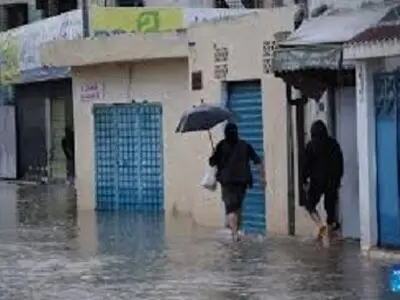 ۴ کشته طی وقوع بارندگی‌های شدید در تونس