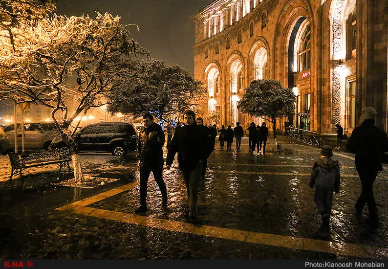 میدان جمهوری نقطه مرکزی شهر ایروان