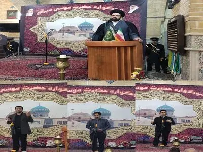 افتتاحیه سوگواره امامزاده موسی مبرقع(ع) برگزار شد