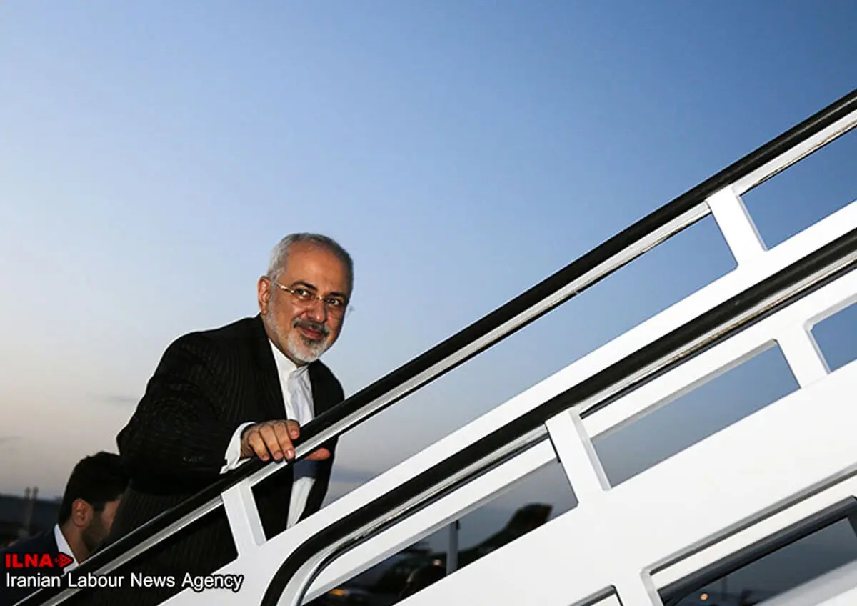 ظریف تهران را به مقصد مسکو ترک کرد