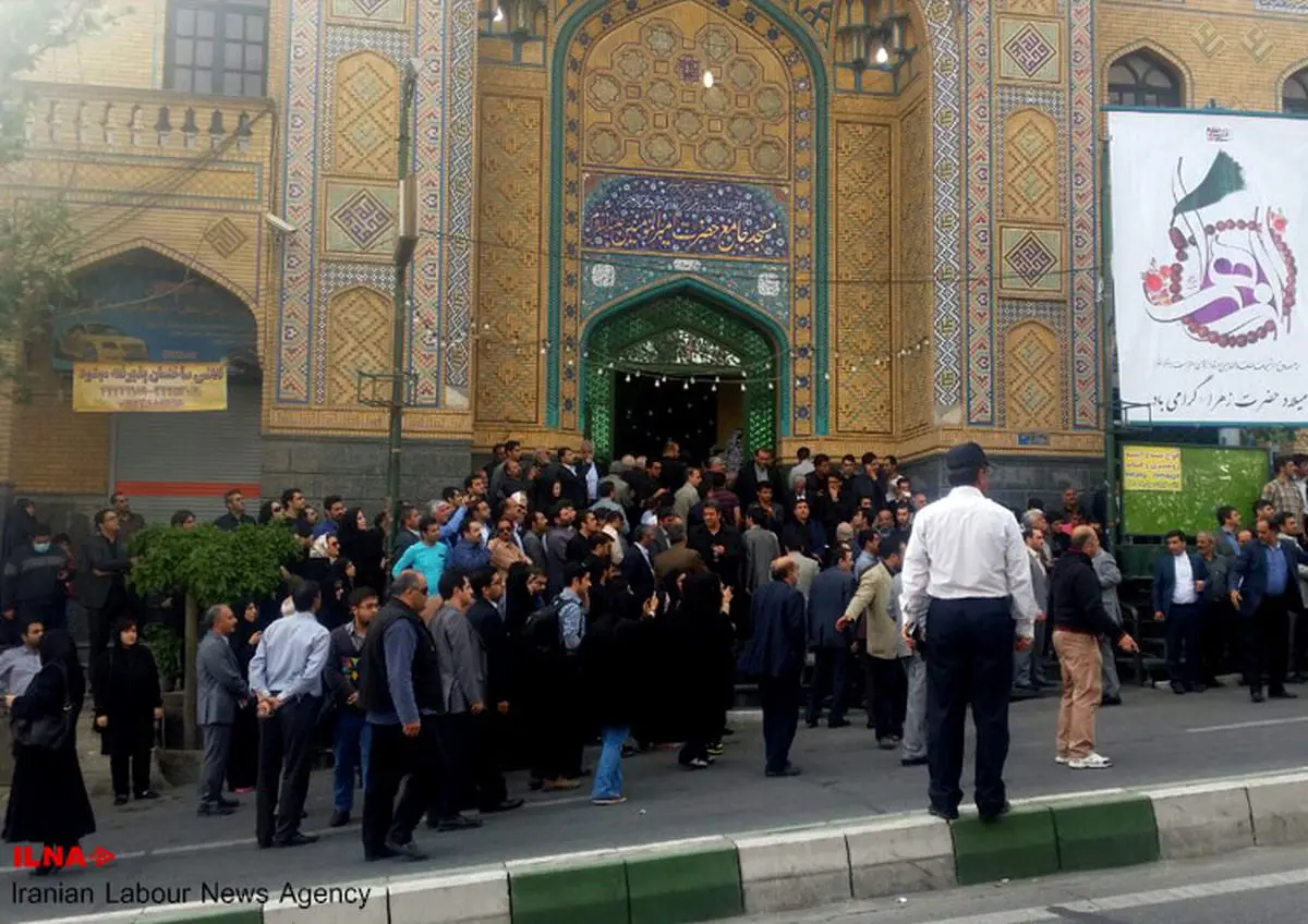 مراسم هفتمین روز درگذشت همسر آیتالله خاتمی برگزار شد+عکس