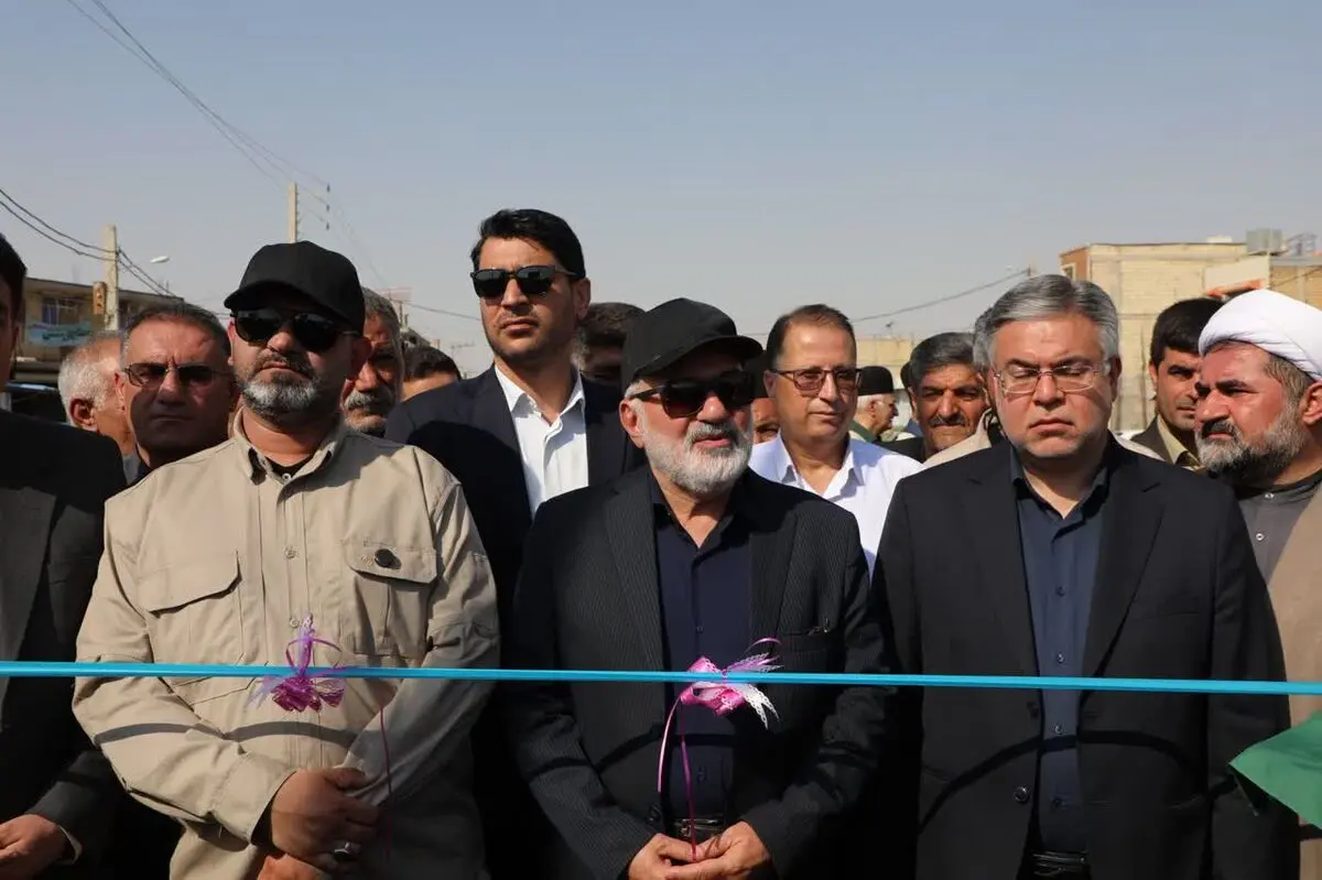پل جعفرآباد آبژدان با حضور استاندار خوزستان به بهره‌برداری رسید