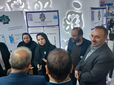 ارائه طرح آب منطقه‌ای قزوین در نمایشگاه سرآمدان فناوری و صنعت کشور