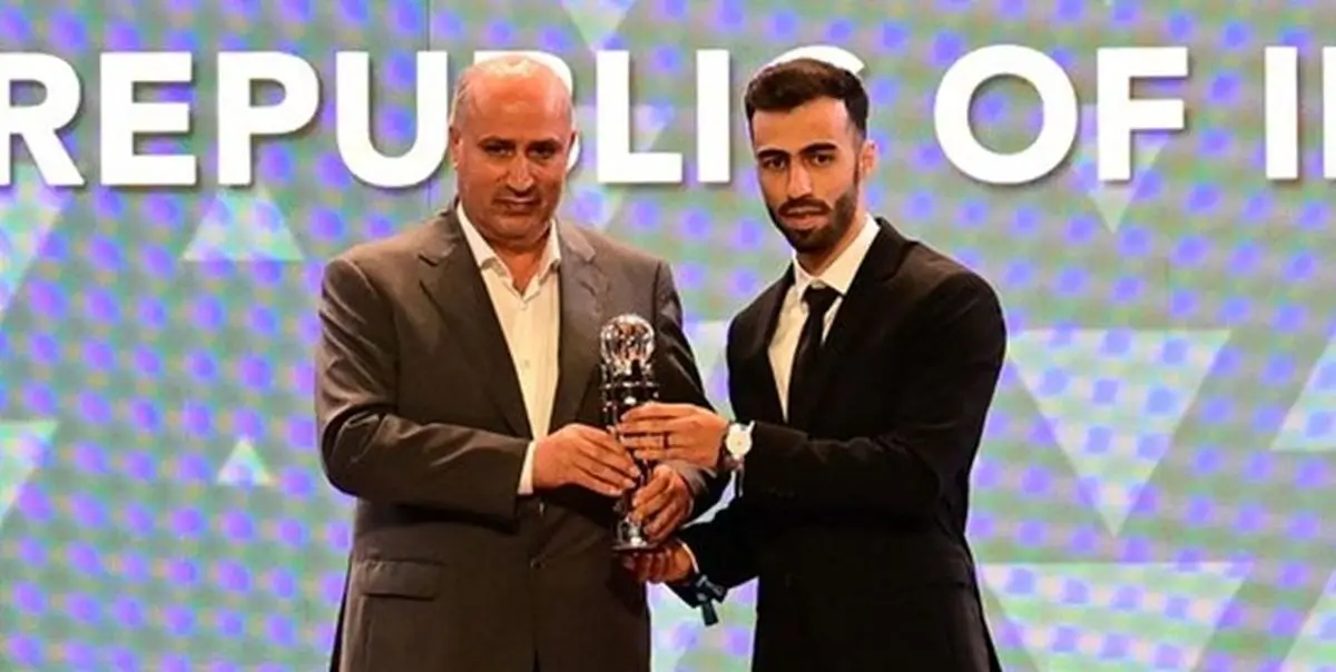 اولادقباد تنها ایرانی صاحب عنوان مراسم بهترین‌های آسیا