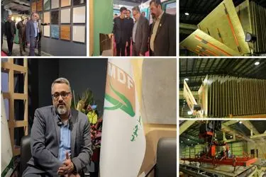 تولید ام‌دی‌اف ۱۳ درصد فراتر از ظرفیت اسمی