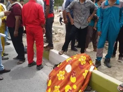 مرگ پاکبان شهرداری بندرعباس در حادثه رانندگی