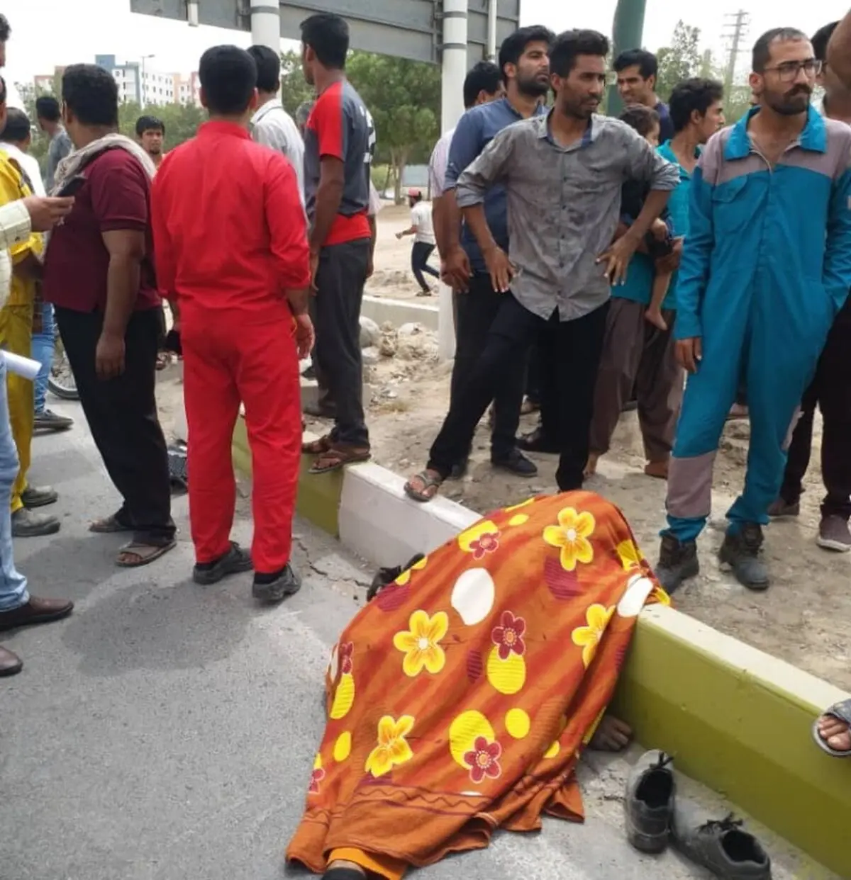 مرگ پاکبان شهرداری بندرعباس در حادثه رانندگی