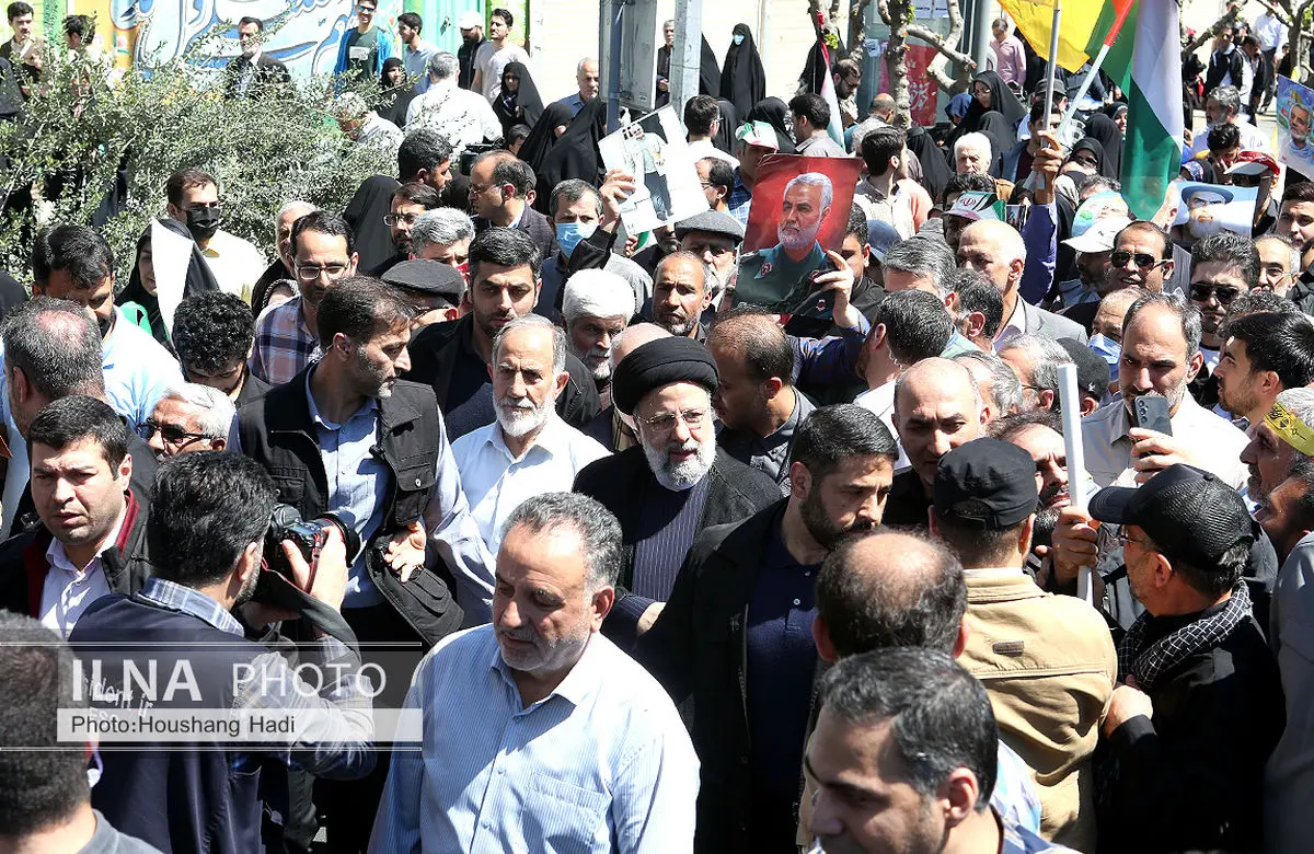 راهپیمایی روز قدس در تهران / 1