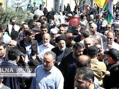 راهپیمایی روز قدس در تهران / 1