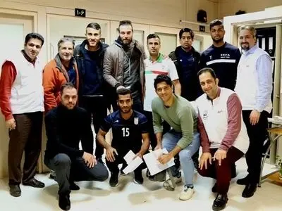 معاینه ملی‌پوشان فوتبال ساحلی در فدراسیون پزشکی ورزشی