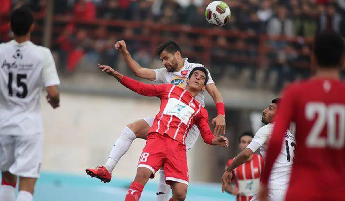 تغییر کمک داور بازی سپیدرود - پرسپولیس